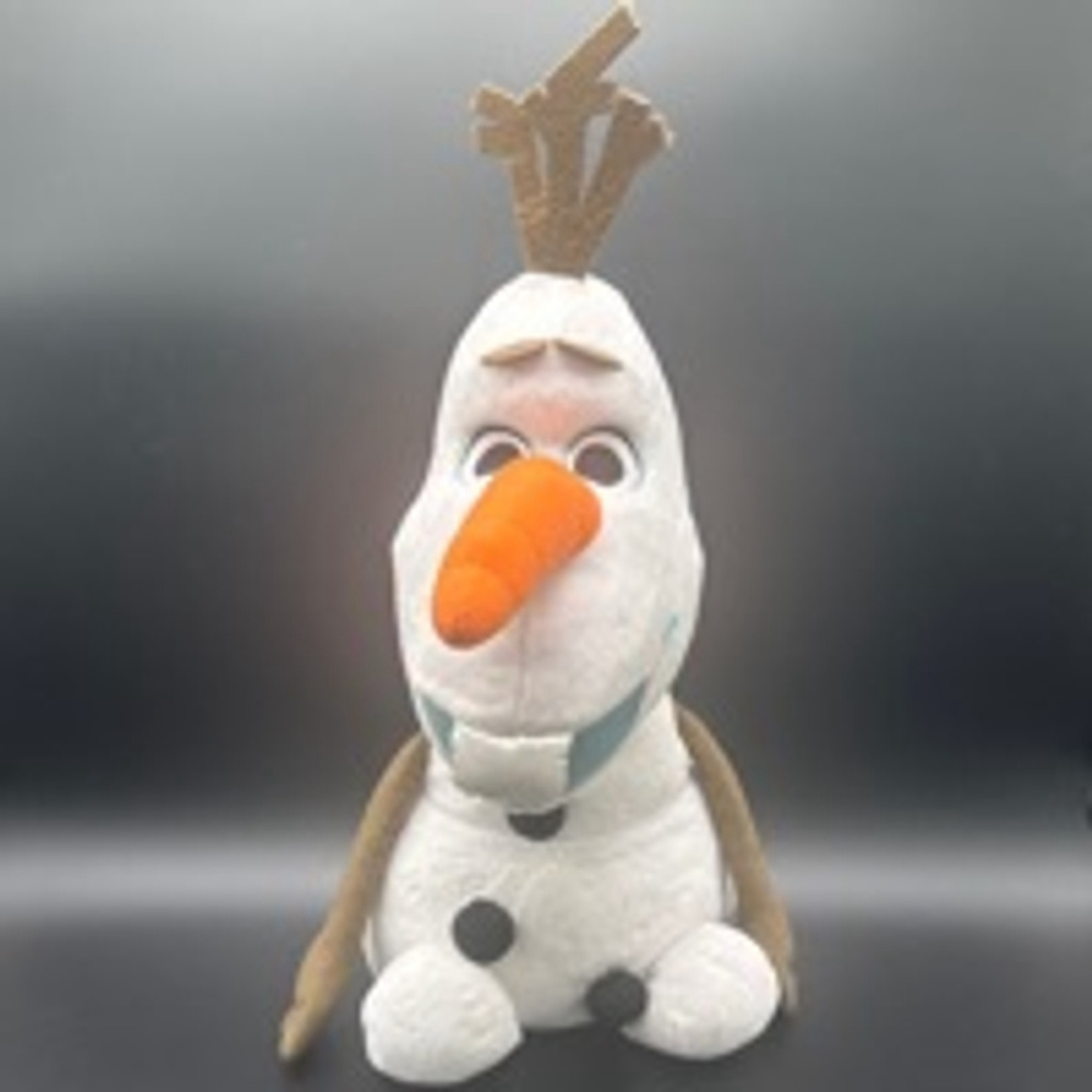Disney Olaf 25” Plush Toy White Orange